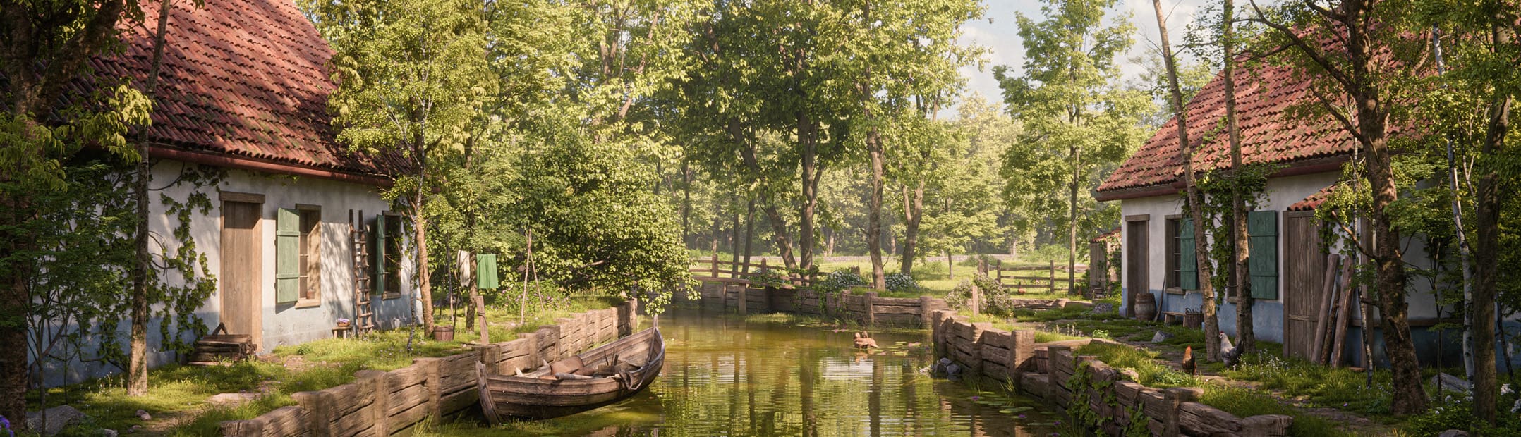 Cottages by the Water's Edge